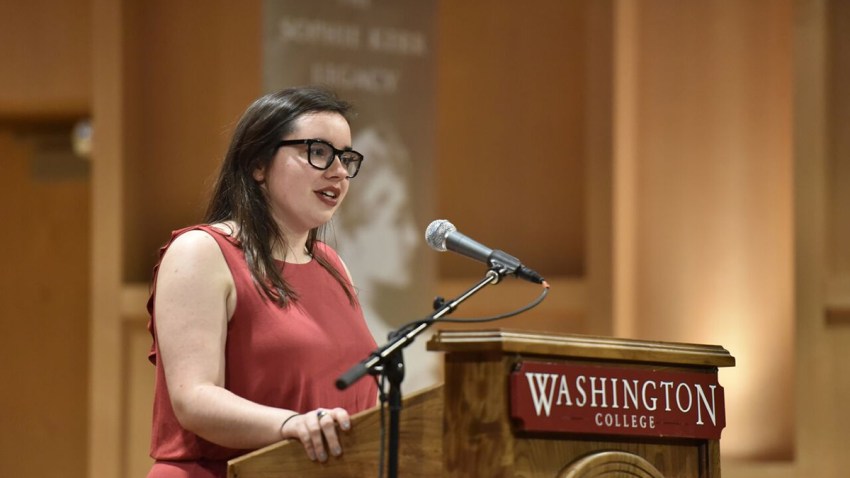 Caroline Harvey Pix - Washington College Sophie Kerr Winner_preview