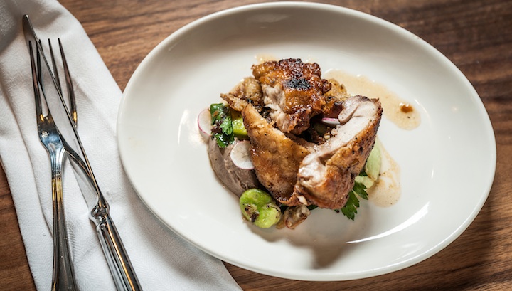 Charlie_Bird Roast Chicken with Crispy Bit Salad