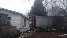 Clements tractor trailer crash