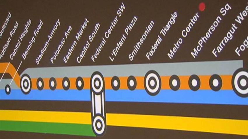 Confusing Metro Silver Line Sign