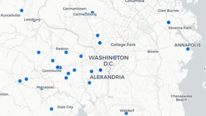 Clear the Shelters 2019 map