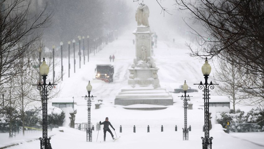 Washington D.C. Snowstorm Blizzard