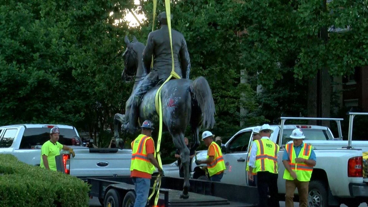 Controversial Statue Removed in Kentucky NBC4 Washington
