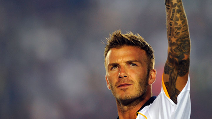 David Beckham cropped