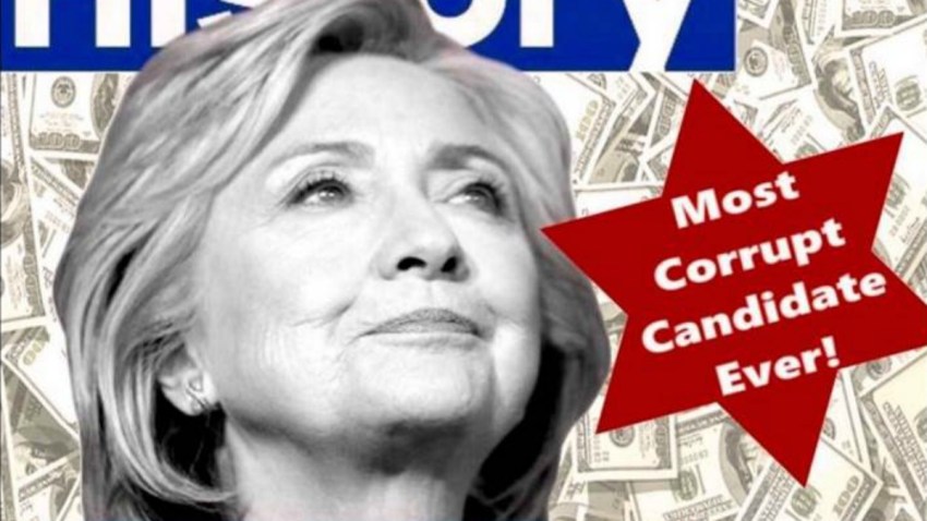 Donald Trump Hillary Clinton Star of David