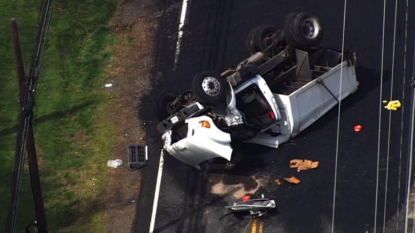 Dump Truck Crash Georgetown Pike 041217