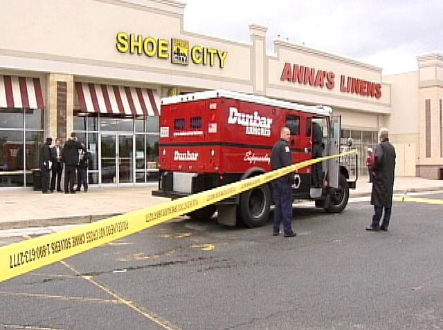 Dunbar Armored Car Truck Robbery