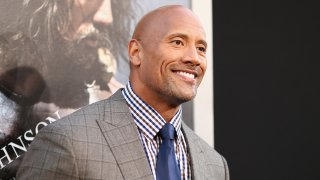 In this July 23, 2014, file photo, actor Dwayne Johnson attends the premiere of Paramount Pictures' "Hercules" at TCL Chinese Theatre in Hollywood, California.
