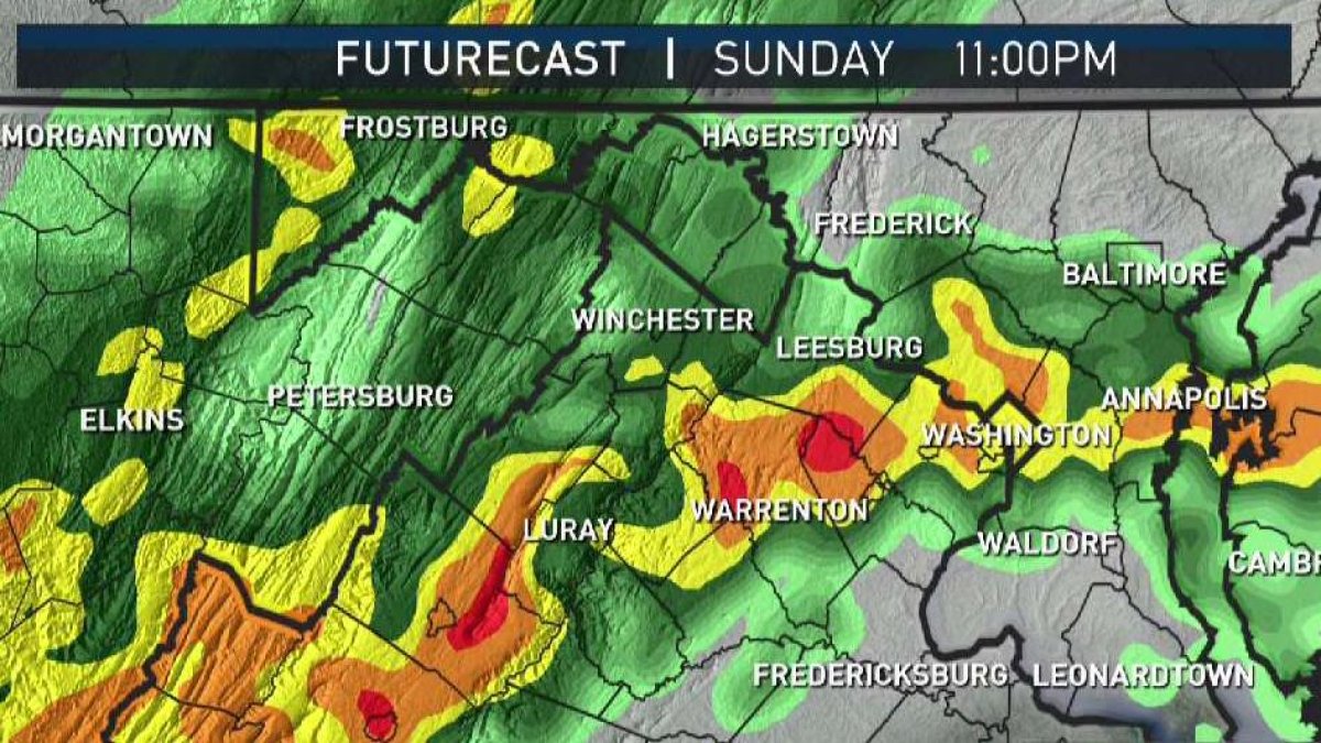 Flash Flood Watch in Effect as Storms Hit DC Area – NBC4 Washington