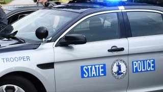 virginia state police car