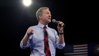 Democratic presidential candidate Tom Steyer