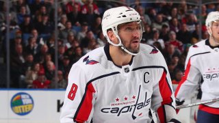 alex ovechkin playing hockey