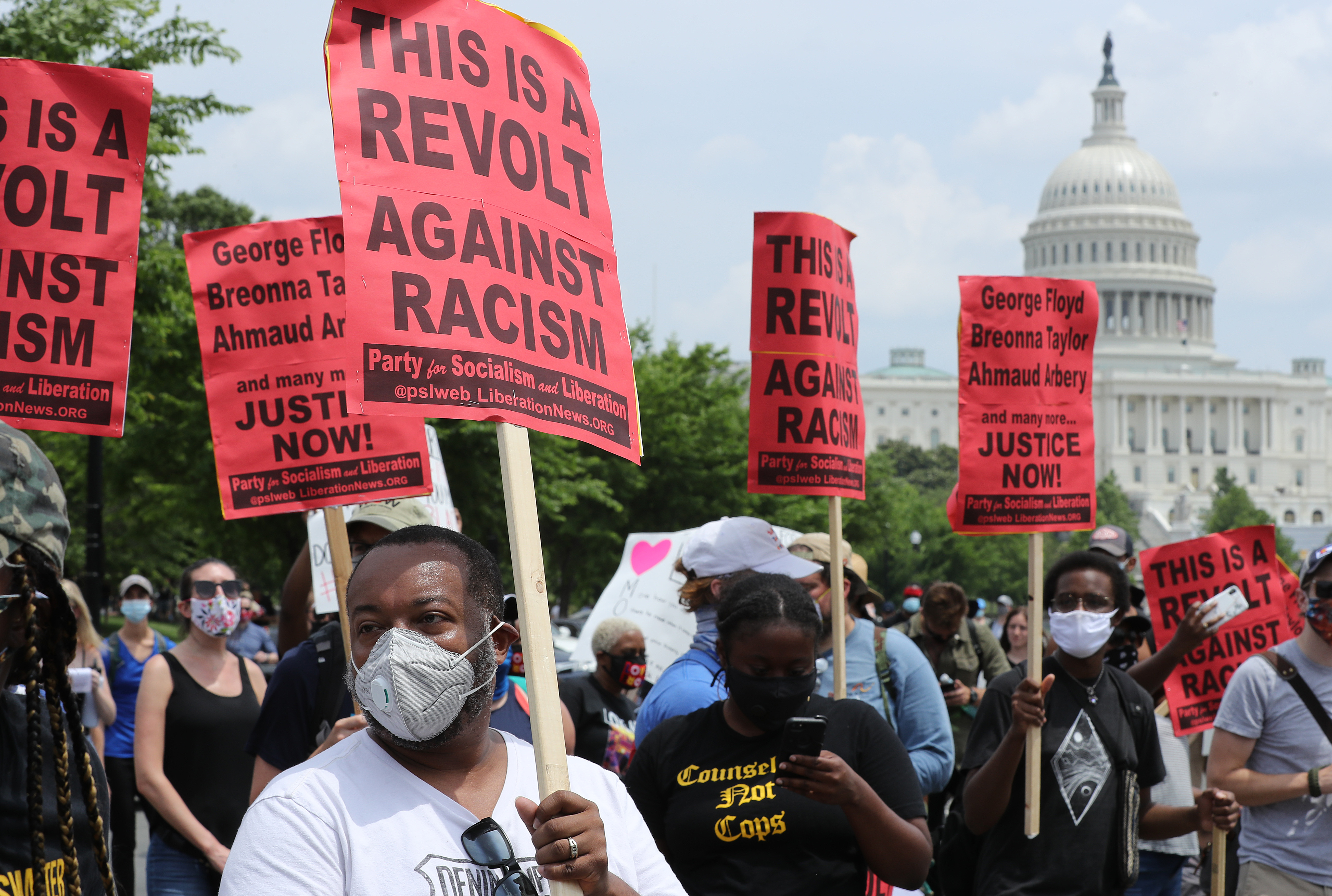 Photos Thousands Of Protesters Gathered For Saturday Demonstrations In Dc Nbc4 Washington 
