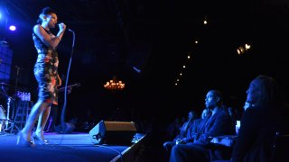 File photo: Goapele performing at The Birchmere in Alexandria, Va on October 27, 2011.