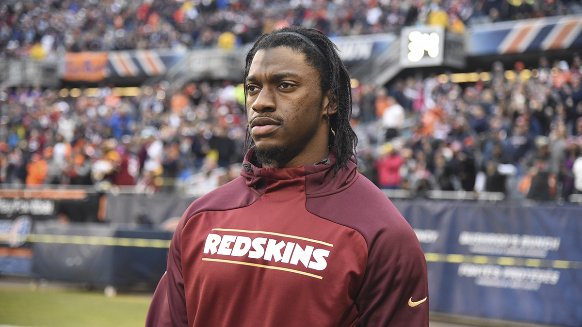 In 2012, the Redskins traded up to No. 2 to draft quarterback Robert Griffin III. RG3 went on to have one of the best rookie seasons by a quarterback ever, starting 15 games and helping lead the team to a 10-6 record and its first playoff appearance since 2007. Griffin was named 2012 AP Offensive Rookie of the Year and made the 2012 Pro Bowl. But he was was injured in both week 14 and the Wild Card game, suffering a torn ACL, LCL and meniscus. Injuries would plague his career, and he was released by the Redskins in 2016.