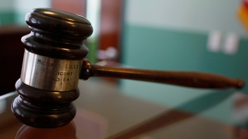 In this Feb. 3, 2009, file photo, a judges gavel rests on top of a desk in the courtroom of the Black Police Precinct and Courthouse Museum in Miami, Florida.