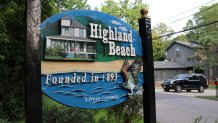 Highland beach sign 2