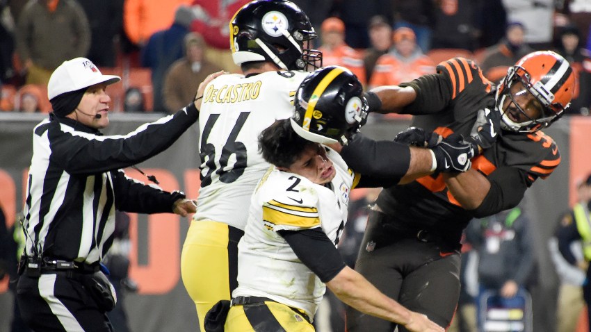 Myles Garrett Helmet Attack