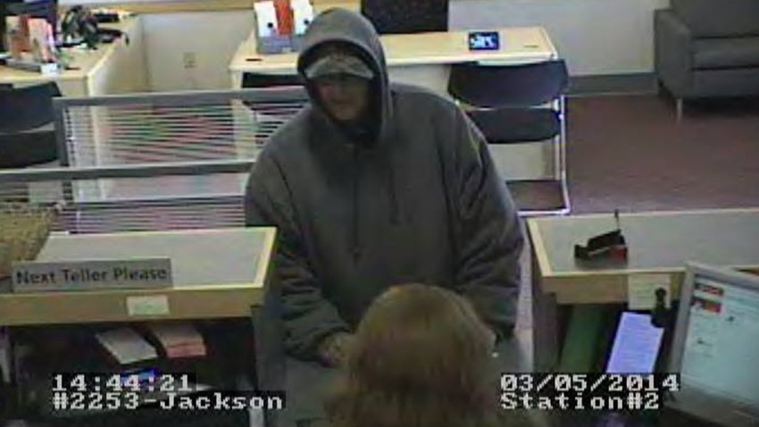 Jackson NO ID Bank Robber