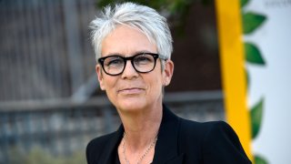 In this Oct. 9, 2017, file photo, Jamie Lee Curtis arrives at the Los Angeles premiere of "Jane" at the Hollywood Bowl in Los Angeles.