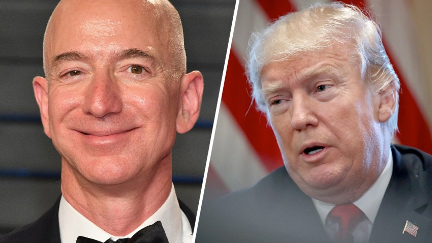 Jeff-Bezos-Donald-Trump