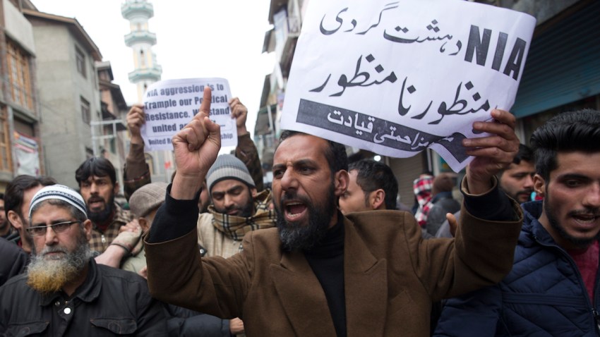 India Kashmir Crackdown