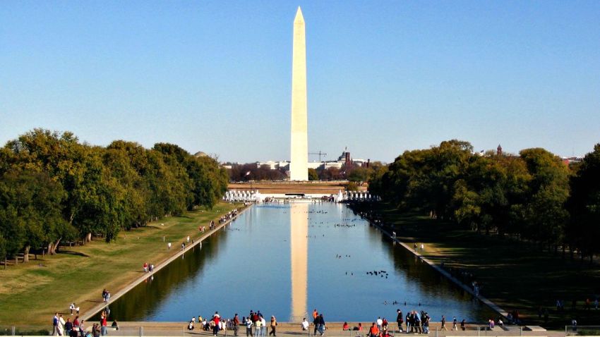 Lincoln memorial reflecting pool