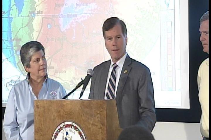 McDonnell Praises Irene Response