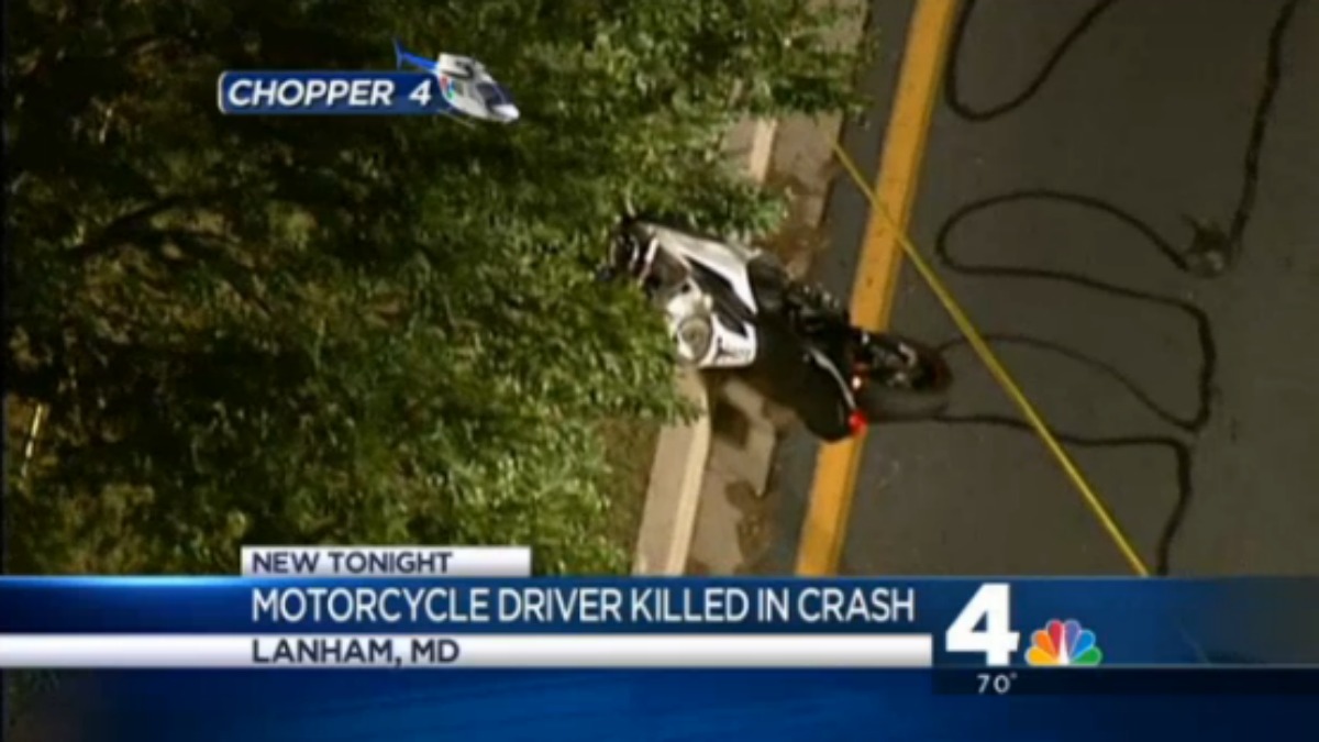 Motorcyclist Killed in Crash in Lanham, Maryland NBC4 Washington