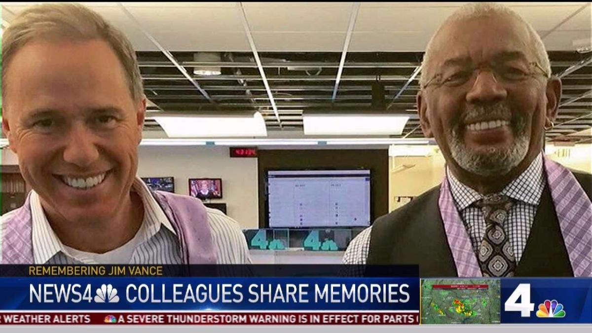 News4’s Jim Handly Remembers Jim Vance’s Hugs NBC4 Washington