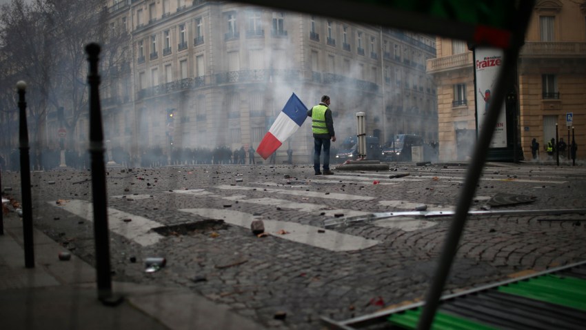 APTOPIX France Protests