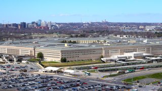 This undated photo shows the Pentagon headquarters of the U.S. Department of Defense in Washington, D.C.