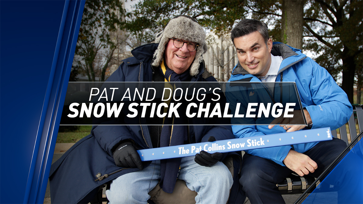 Enter Pat and Doug’s 202122 Snow Stick Challenge NBC4 Washington