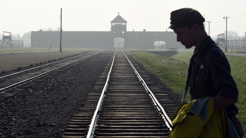 Poland Auschwitz Vandalism