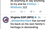 RPV Ralph Northam Tweet 082317