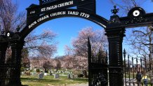 Rock Creek Cemetery Entrance
