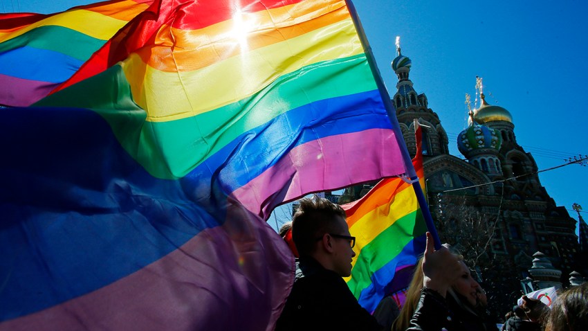 Russia Gay Clampdown