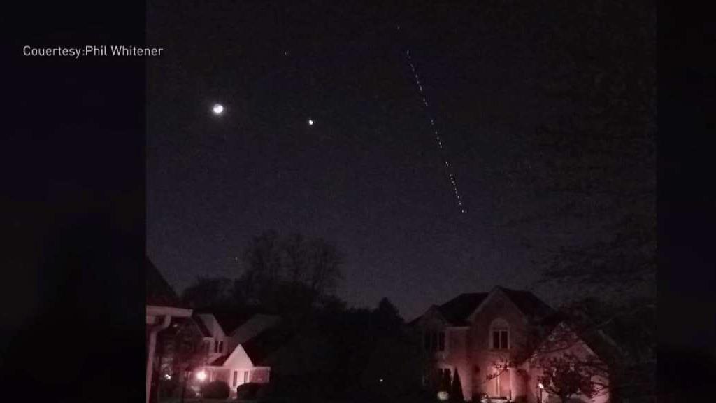 Satellites Will Stream Across the Night Sky NBC4 Washington