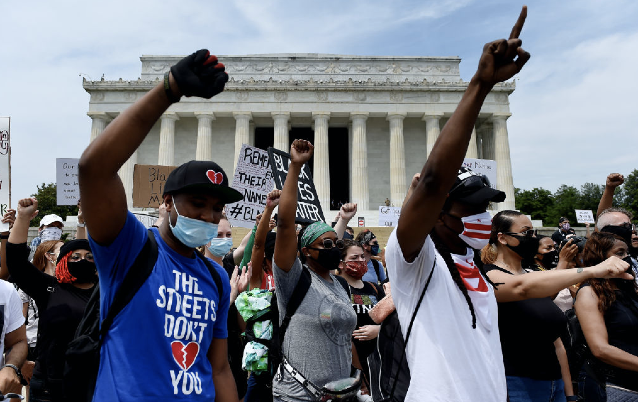 Photos: Thousands of Protesters Gathered for Saturday Demonstrations in ...