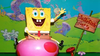 In this July 15, 2009, file photo, the cartoon character Spongebob Squarepants wax figure is unveiled at Madame Tussauds in New York City.