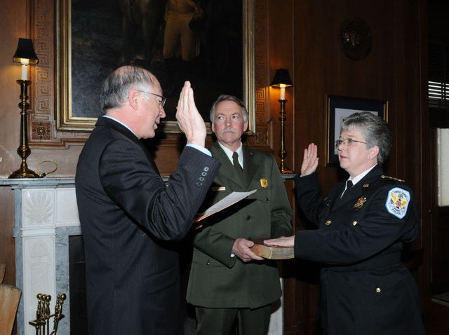 Teresa Chambers Sworn in