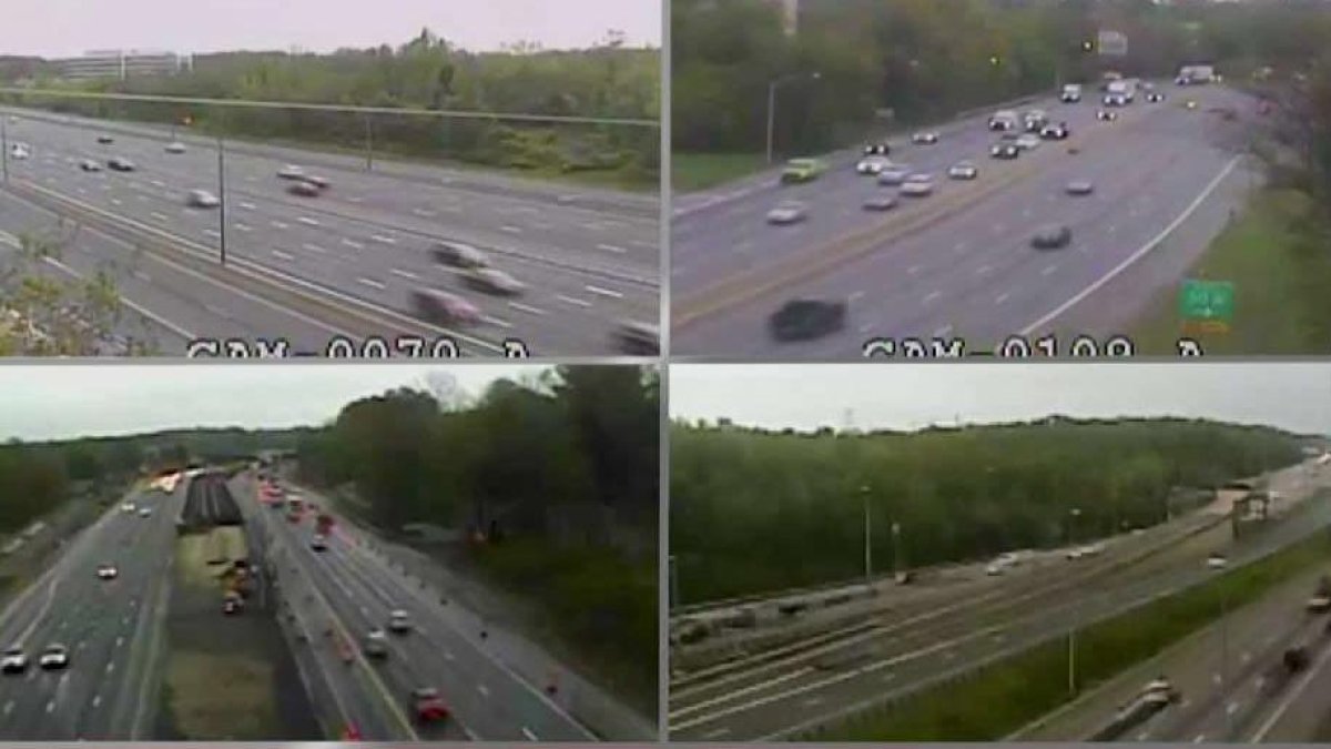 Traffic Cams Capture How Coronavirus Emptied DCArea Roads NBC4