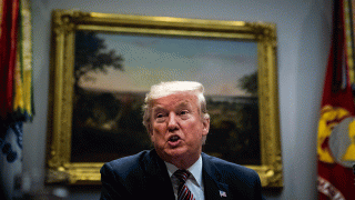 President Donald J. Trump speaks during a roundtable with small business leaders at the White House on Friday, Dec. 6, 2019, in Washington.