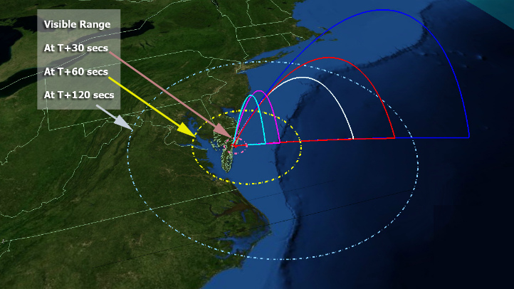 Rocket Tracker Map Virginia Rocket Launches Postponed Again – NBC4 Washington