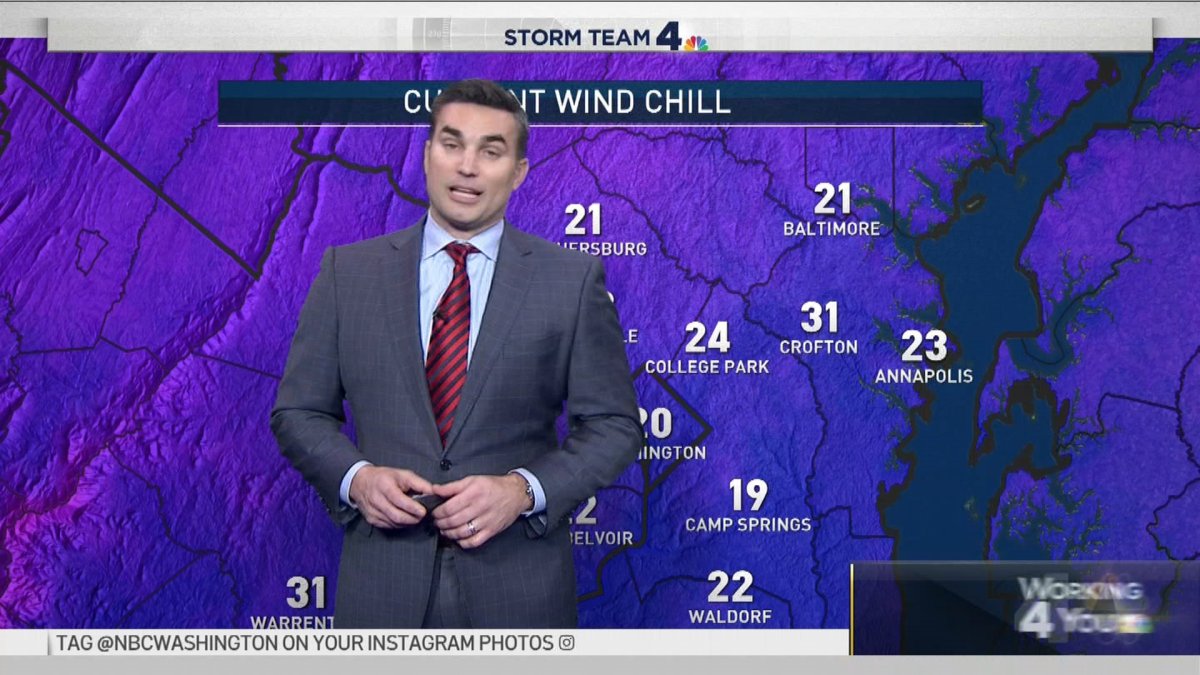 Evening Weather, Feb. 14 NBC4 Washington