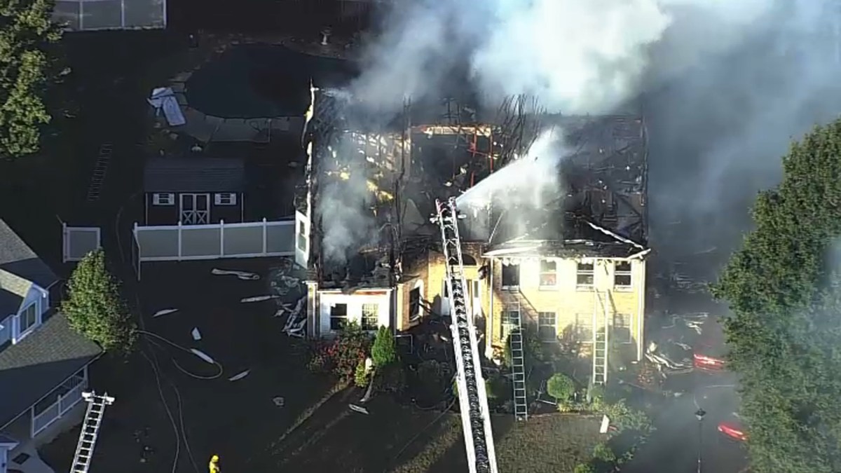 11 Firefighters Injured Battling Waldorf Fire NBC4 Washington