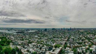 aerial view of Baltimore