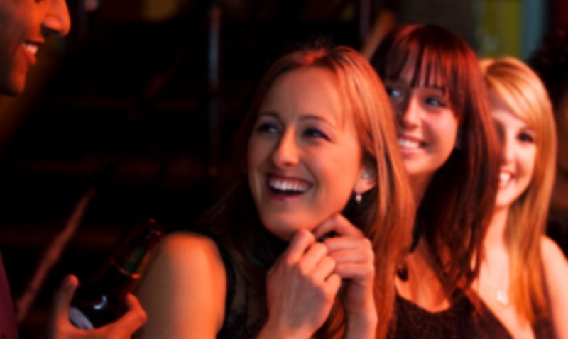 bar drinking single pick up