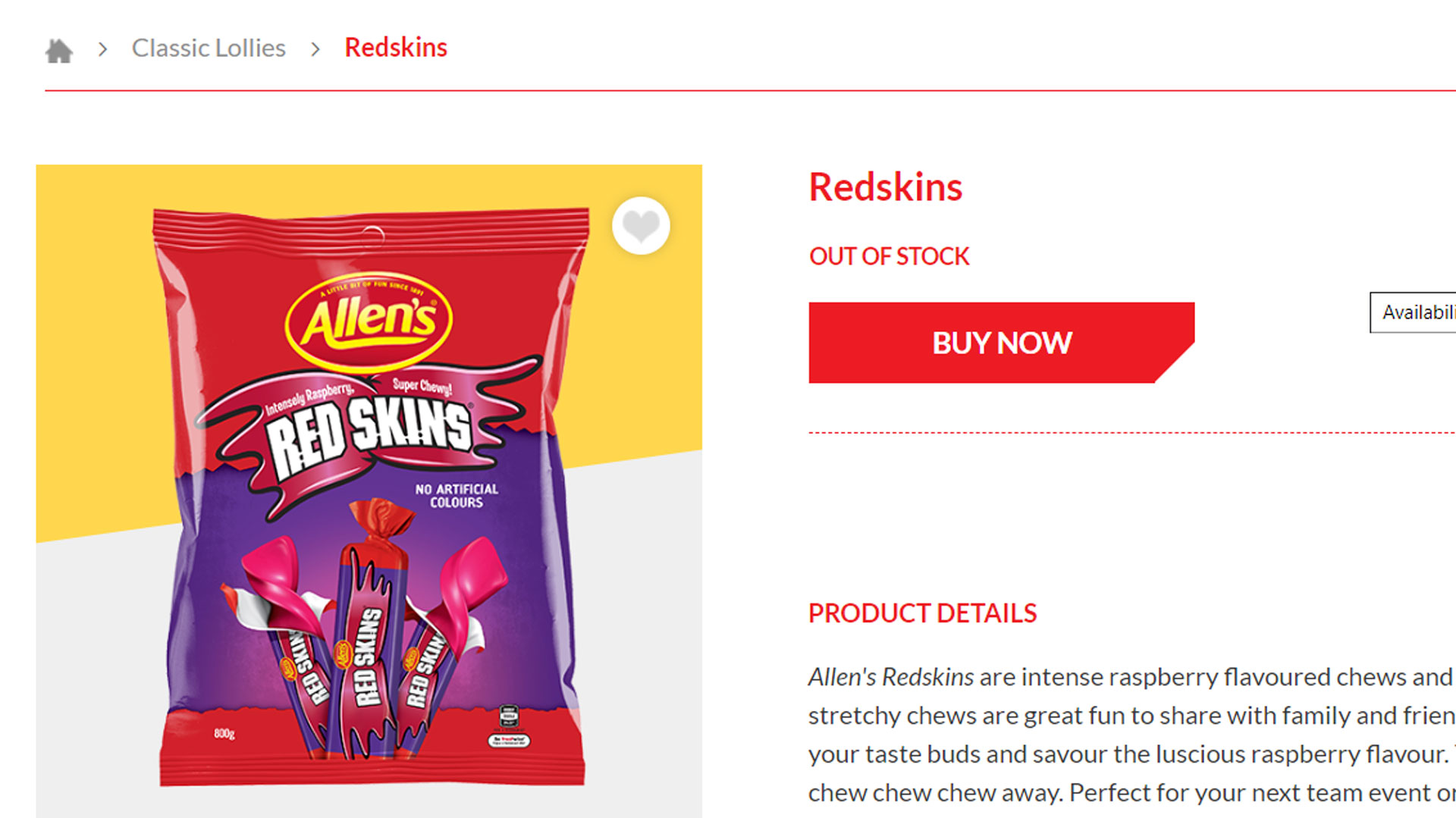 The Name Redskins Proves Too Controversial for Australian Candy Company