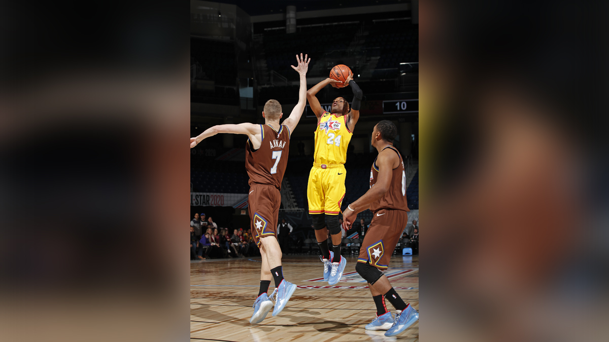 GMU Special Olympian’s Final Shot Wins All-Star Game